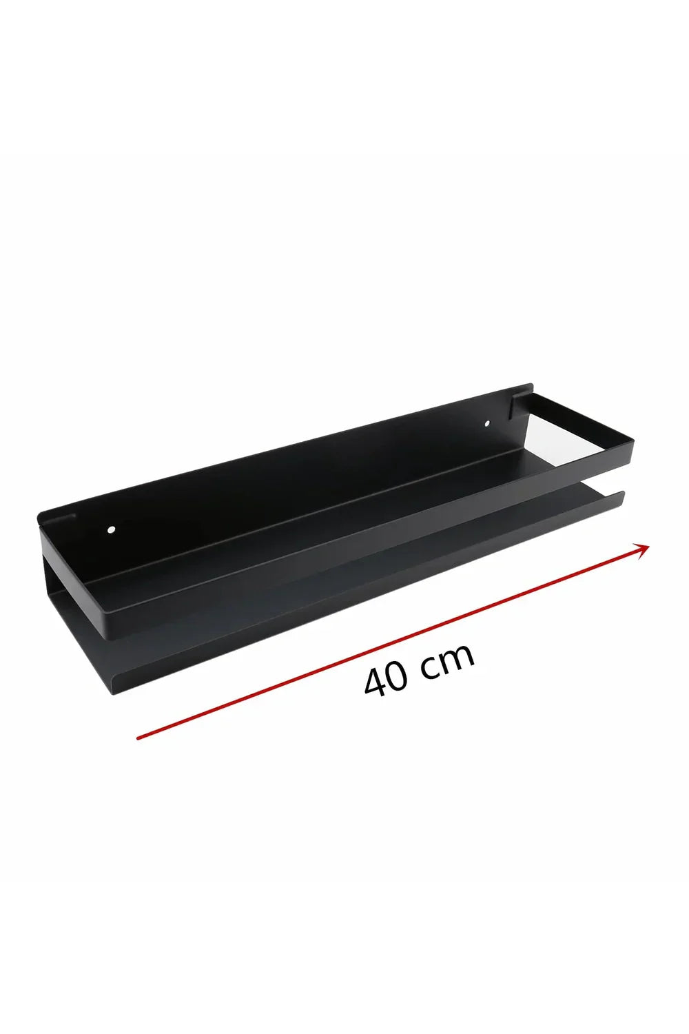 Stylish Wall Mounted Black Shelves - Befez