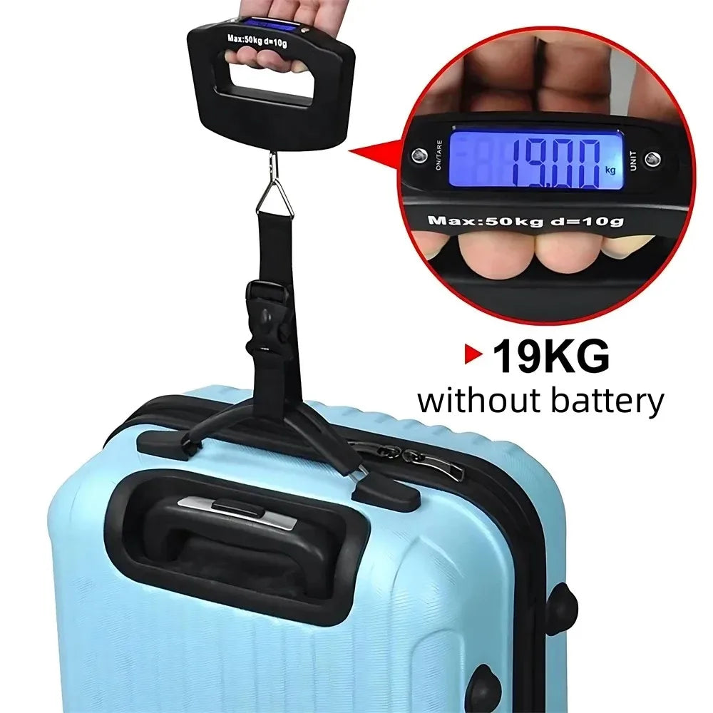 Compact Digital Travel Scale with LCD Display