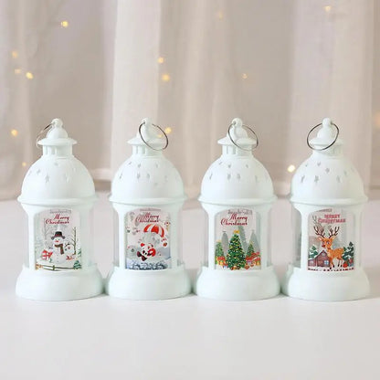 Beautiful Christmas Home LED Santa Lanterns