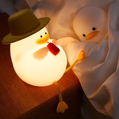 Cute Duck Soft Glow LED Night Light