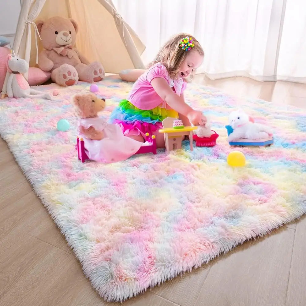 Plush Anti-Slip Rug with Thick Memory Foam Cushion