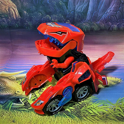 Fun LED Remote Control Dinosaur Toy Car - Befez