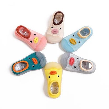 Cute Quack Baby Grip Socks