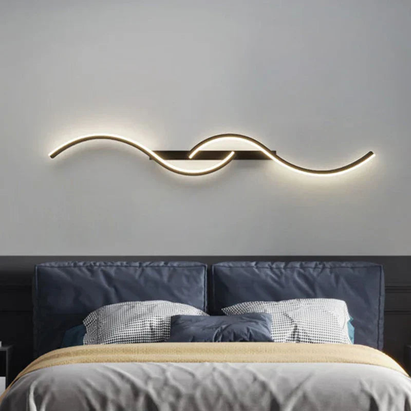 Slim LED Stripe Wall Light