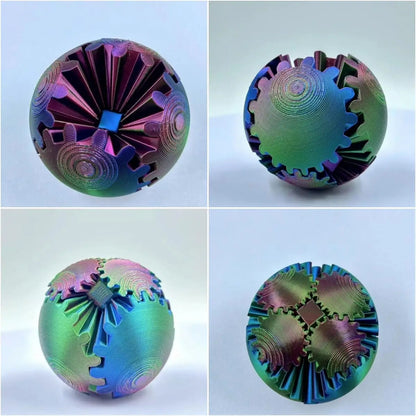 Cool Fidget Spinner Stress Ball Toy