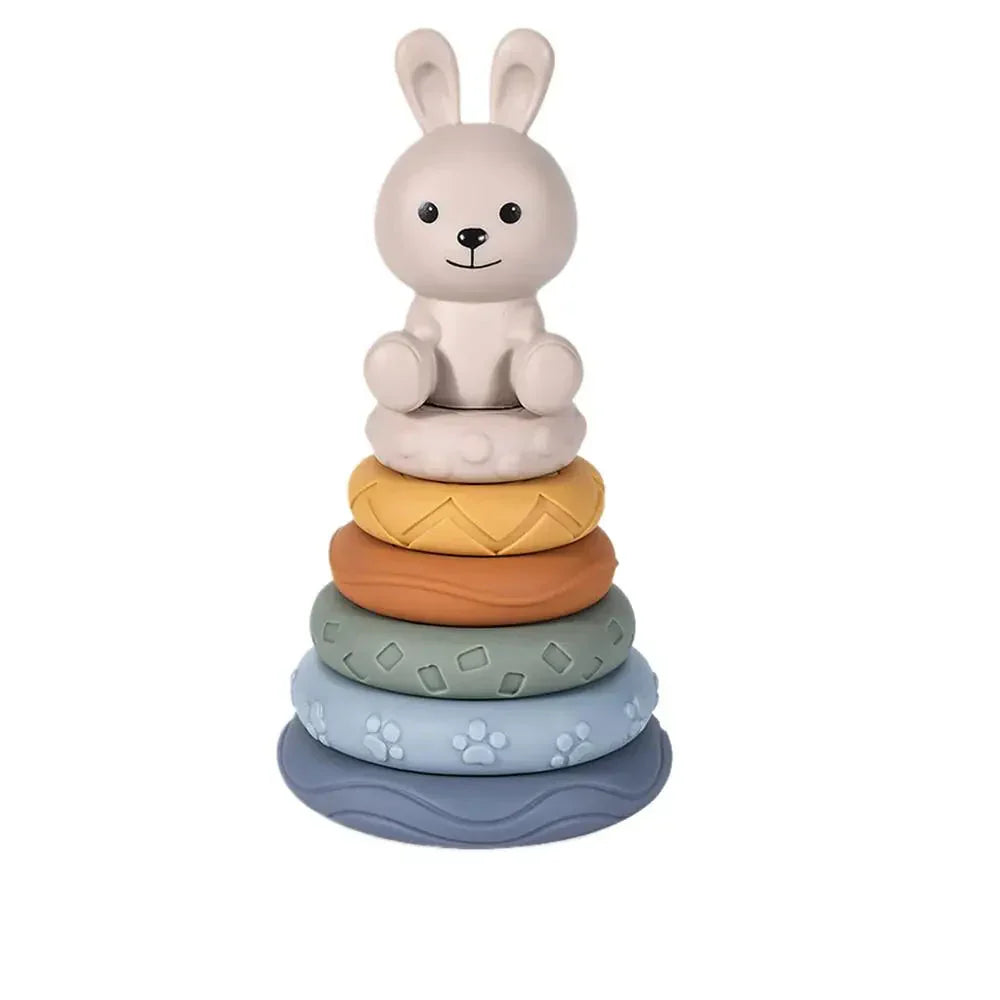 Soft Baby Stacking Toy Rings