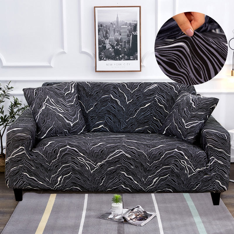 Stylish Slip Resistant Stretch Sofa Protector