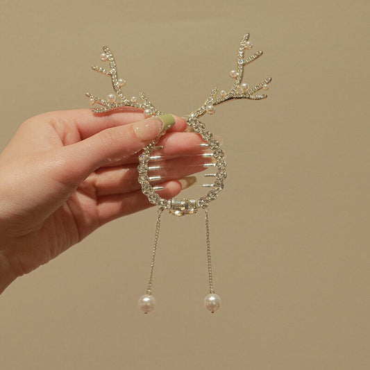 Lovely Deer Hair Tie Ponytail Clip - Befez