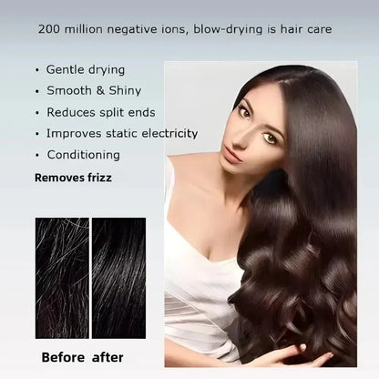 Fast Ion Hair Dryer with Advanced Heat Control
