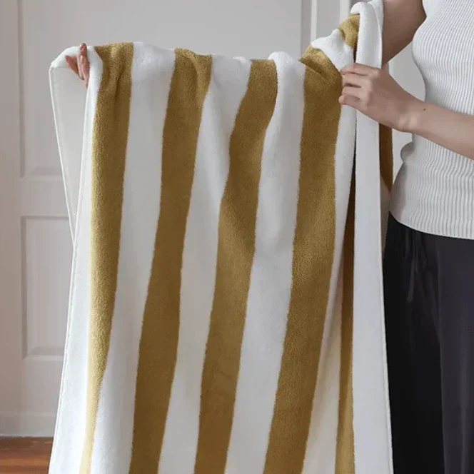 Colorful Plush Beach Towel