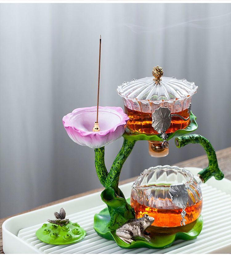Aromatic Floral Herbal Teapot