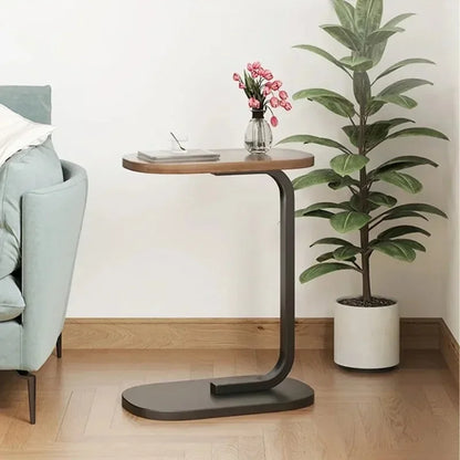Space Saving Small End Table Modern Sleek Design