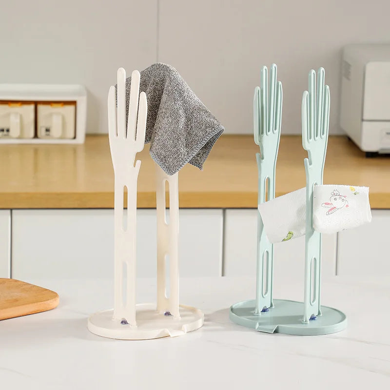 Compact Glove Drying Rack for Kitchen Use