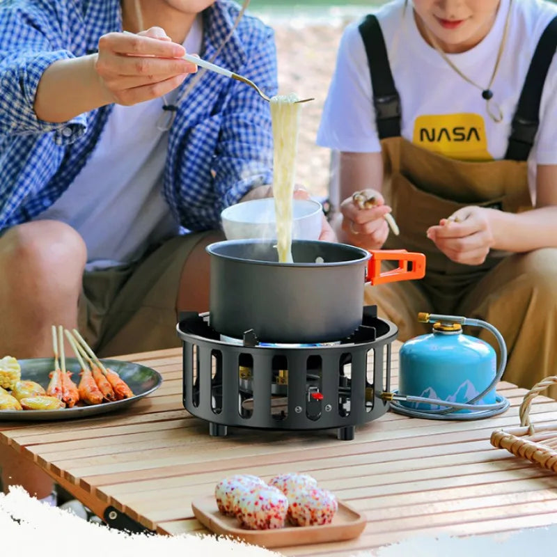 Portable Outdoor Camping Gas Stove with Auto Ignition