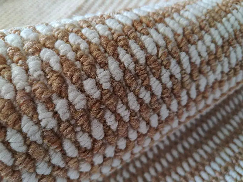 Natural Fiber Non-Slip Rug for Living Room and Bedroom