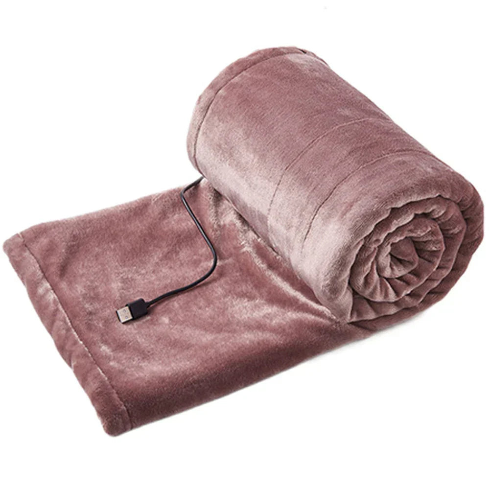 Soft Warm USB Electric Blanket for Home Office Use