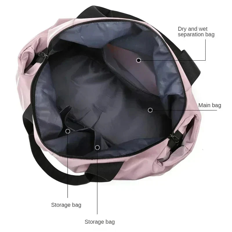 Waterproof Sports Duffel Bag for Gym and Travel