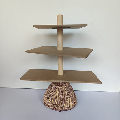 3-Tier Storage Witch Broom Shelf