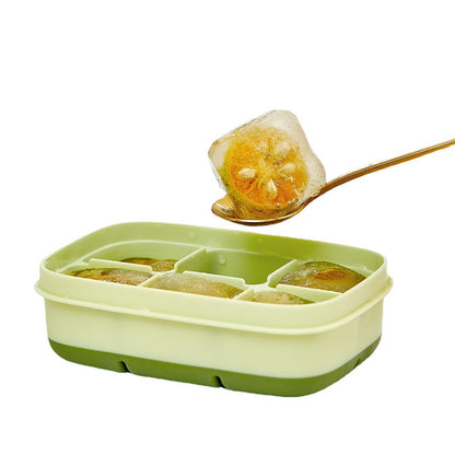 Compact Square Ice Cube Tray