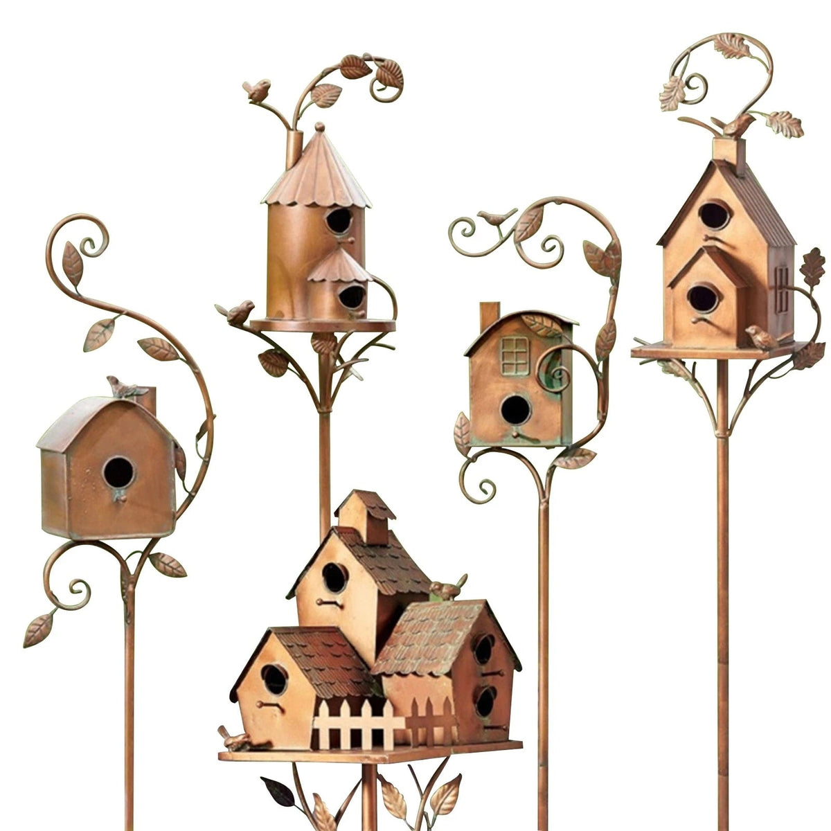 Colorful Garden Bird House Habitat Befez