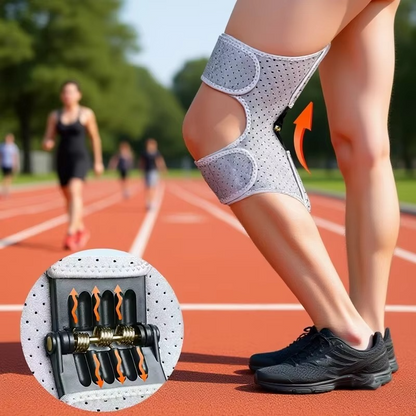 Comfortable Knee Support Brace with Flexible Springs