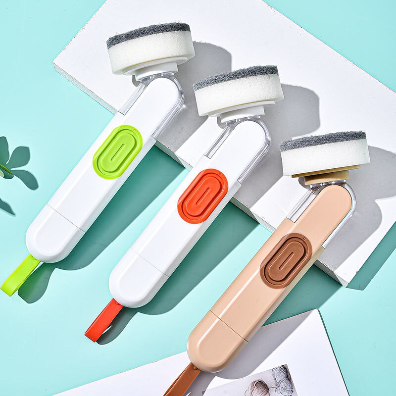 Extended Handle Kitchen Scrub Brush