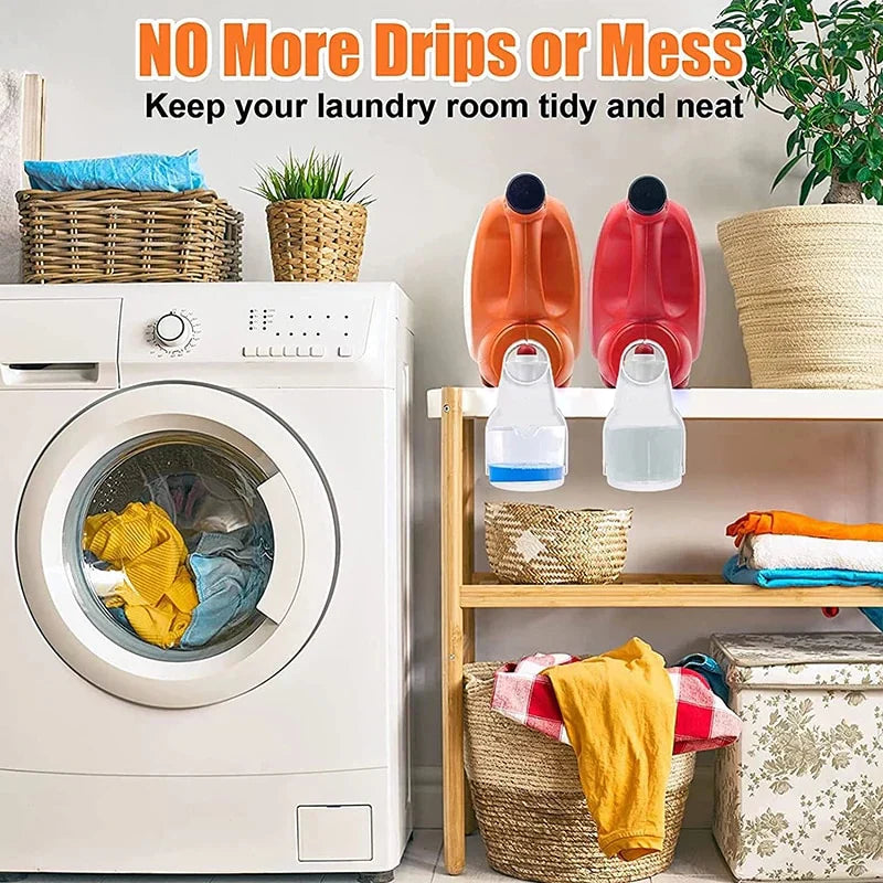 Spill Proof Laundry Detergent Catcher Tray