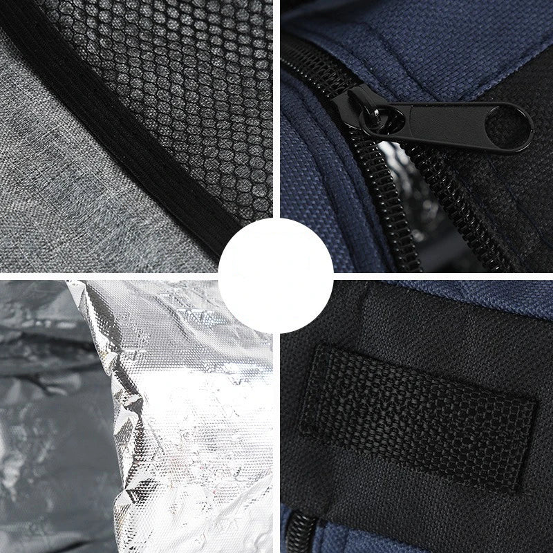 Thermal Insulated Water Bottle Tote Bag