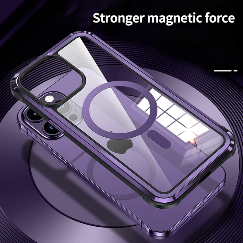 Strong Protective Magnetic iPhone Case