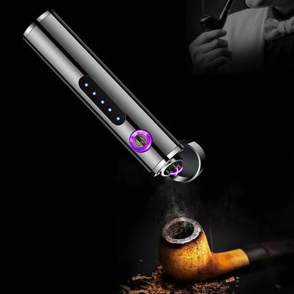 Premium USB Lighter with Double Arc and Rechargeable Design