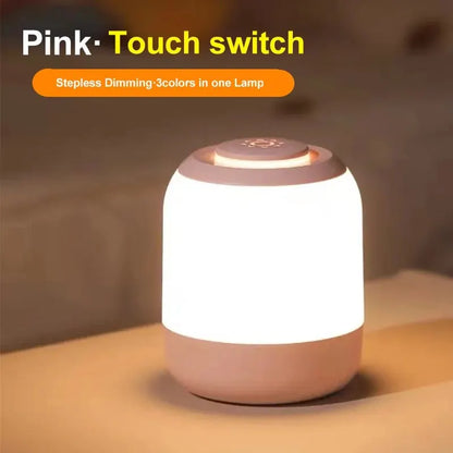 Compact Dimmable LED Table Lamp with Touch Control