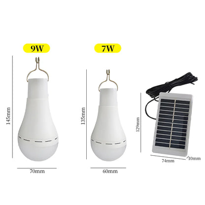 Portable Outdoor Solar Powered LED Camp Light
