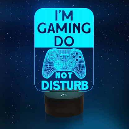 Colorful LED Gaming Night Light
