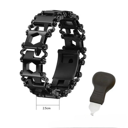 Tactical Steel Survival Wristband - Befez