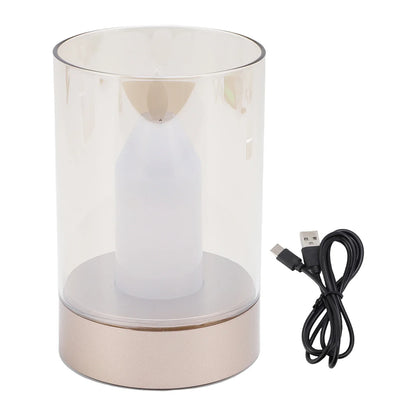 Smart LED Candle with Dimmer and USB Charging