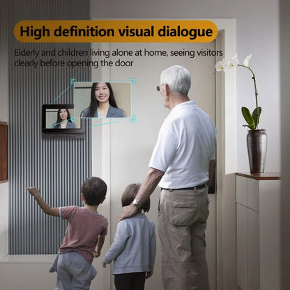 Wireless Smart Doorbell with Camera and Night Vision