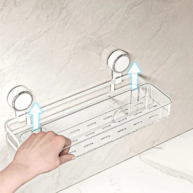 Easy Install Suction Cup Wall Shelf