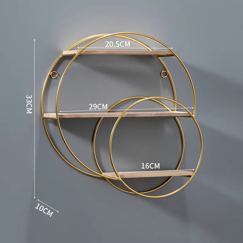 Modern Double Wall Shelf – Floating Storage Unit