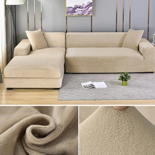 Stretchy Fabric Sofa Protector Cover