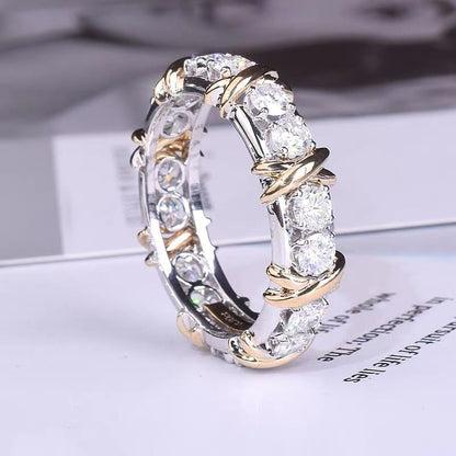 Unique Handcrafted Eternal Zircon Stone Ring