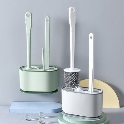 Befez | Bathroom Wall Mount Toilet Brush Holder Set