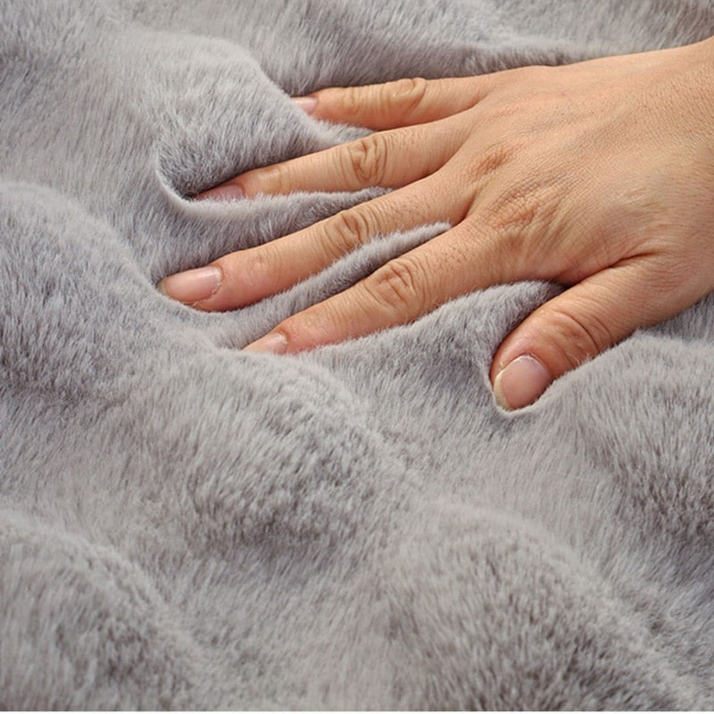 Cozy Soft Fleece Sofa Slipcover - Befez