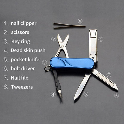 Practical 10in1 Pocket Multi Tool Keychain