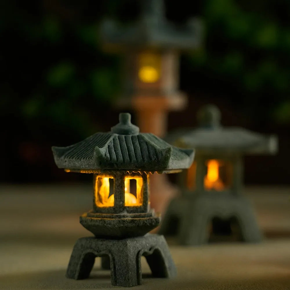 Small Zen Garden Stone Ornament