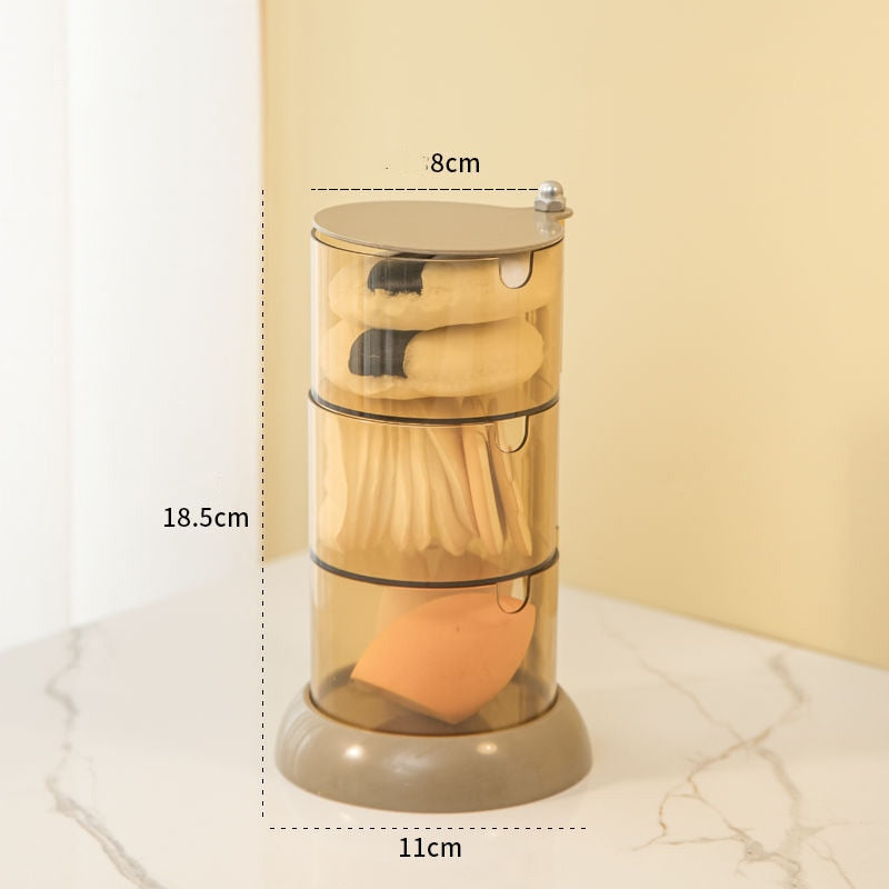 Spinning Cosmetic Organizer Box