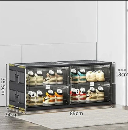 Compact Shoe Storage Rack Organizer