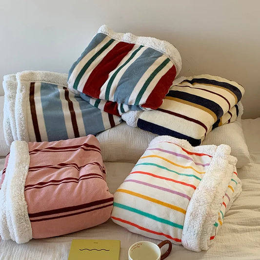 Colorful Plush Sofa Blanket - Befez