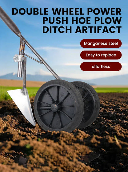 Heavy Duty Garden Hoe Tool for Weeding & Digging