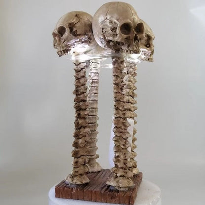Dark Skull Desk Light Lamp
