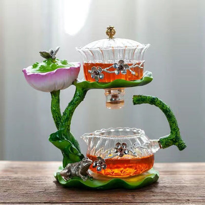 Aromatic Floral Herbal Teapot